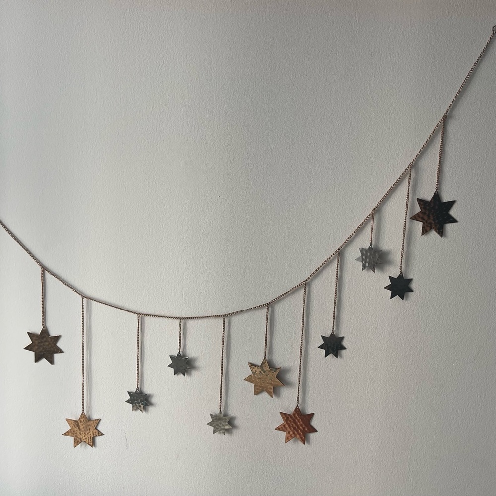 Urban Outfitters Metal Star Wall Hanging
